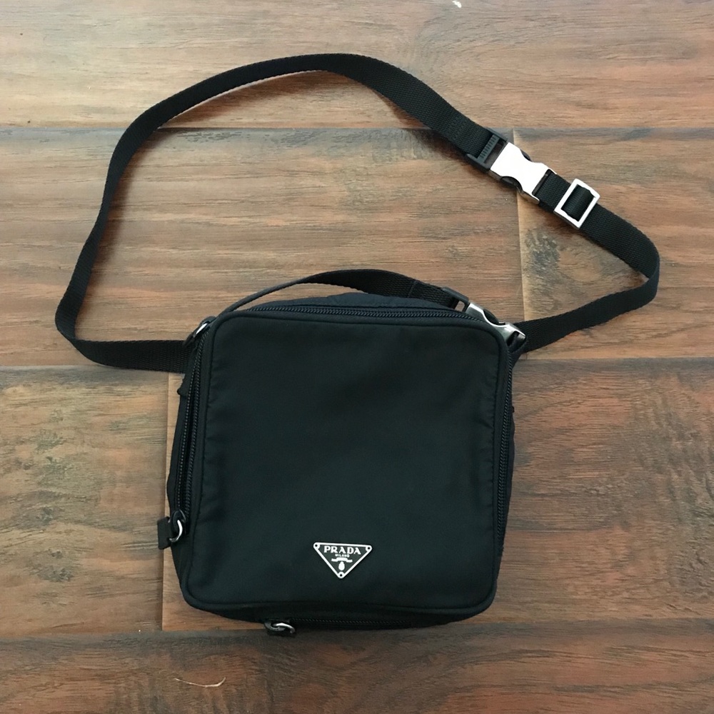 PRADA bum bag black